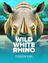 wild white rhino - logo