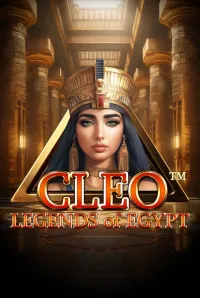 cleo legends of egypt slot logo